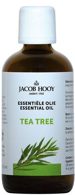 Foto van Jacob hooy essentiële olie tea tree