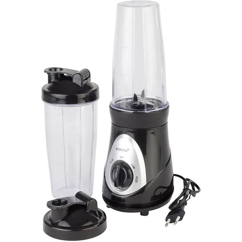 Foto van Korona 24200 smoothiemaker 300 w zwart, zilver