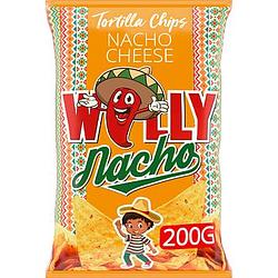 Foto van Willy nacho tortilla chips nacho cheese 200g bij jumbo