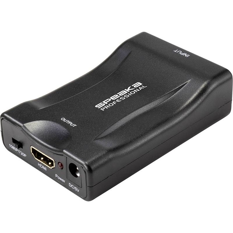 Foto van Speaka professional av converter sp-9395928 [scart - hdmi] 1920 x 1080 pixel