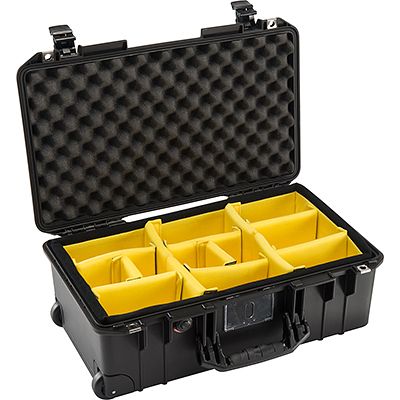 Foto van Peli 1535 air carry-on case 518 x 284 x183 mm met dividers