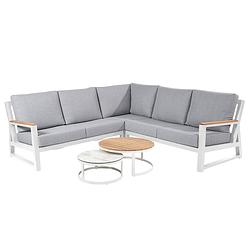 Foto van Taste by 4 seasons gigi loungeset 5-delig - 2 stonic loungetafels