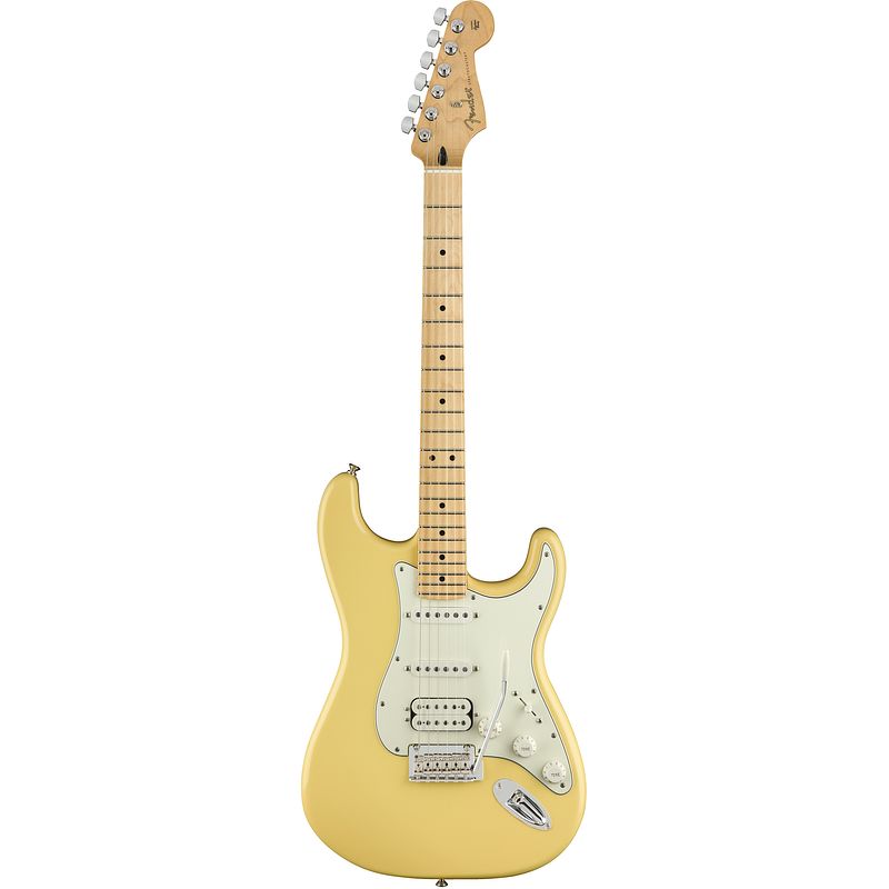 Foto van Fender player stratocaster hss buttercream mn