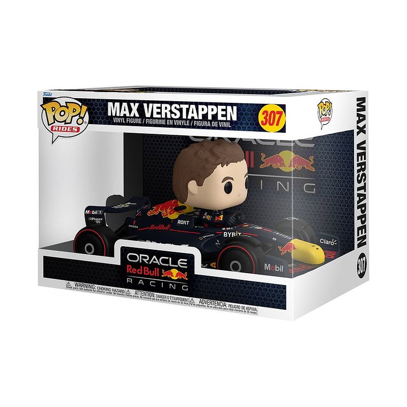 Foto van Funko pop! racing figuur f1 max verstappen ride