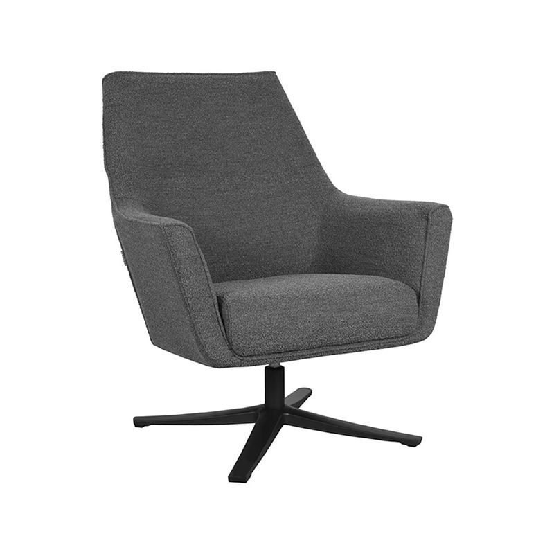 Foto van Label51 fauteuil tod - grijs - boucle