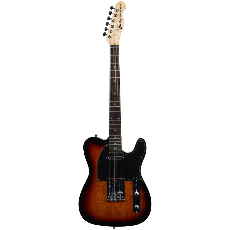 Foto van Fazley ftl218sb sunburst elektrische gitaar