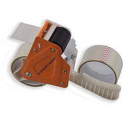 Foto van Tape dispenser met 2 rollen - plakbandautomaat - handdispenser - dozensluiter