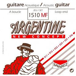 Foto van Savarez argentine 1510mf loop end snarenset voor gypsy gitaar