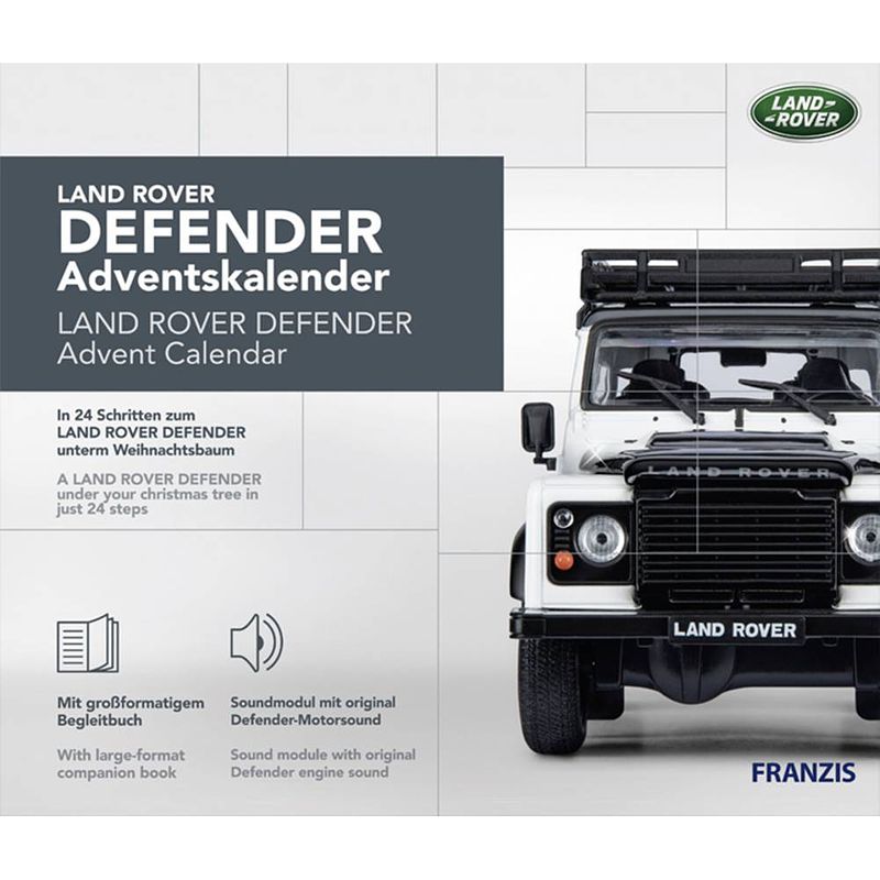 Foto van Land rover defender adventskalender