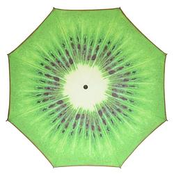 Foto van Parasol - kiwi fruit - d180 cm - uv-bescherming - incl. draagtas - parasols