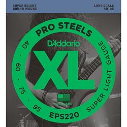 Foto van D'saddario eps220 snarenset voor elektrische basgitaar