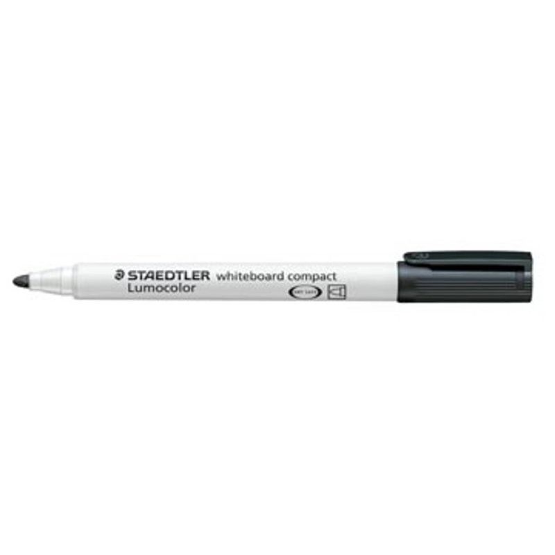 Foto van Staedtler whiteboardmarker lumocolor compact zwart