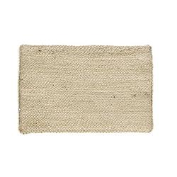 Foto van 6x placemats/onderleggers rotan gevlochten naturel 30 x 45 cm - placemats