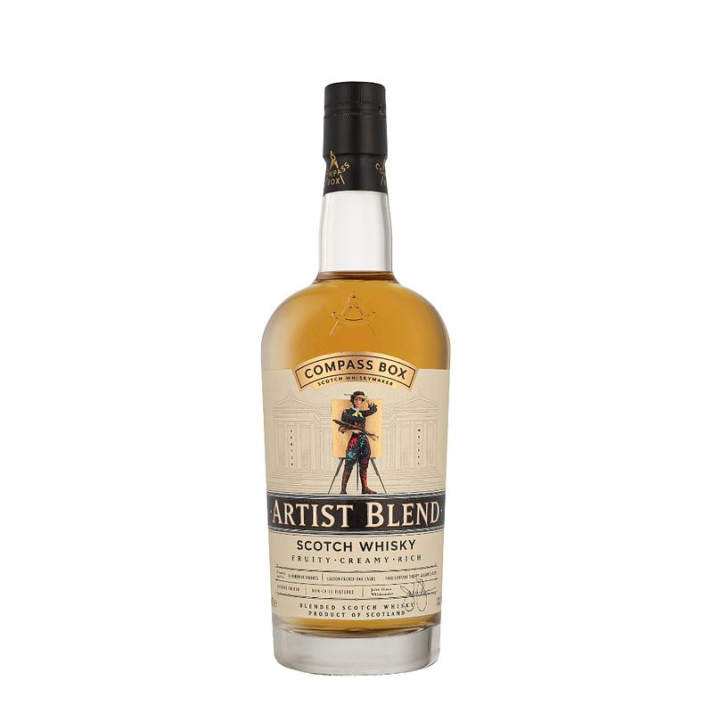 Foto van Compass box artist blend 70cl whisky