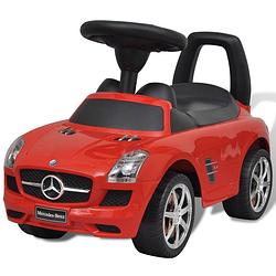 Foto van Mercedes benz loopauto (rood)