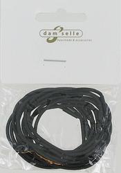 Foto van Damselle elastiek zwart lang