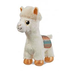 Foto van Aurora knuffel sparkle tales alpaca buttercup 18 cm beige