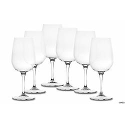 Foto van Bormioli rocco rode wijnglazen 6 stuks - wijnglas - wijnglazen set - italiaanse kwaliteit - inventa serie - 500ml