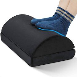 Foto van Strex stoffen voeten kussen ergonomisch - multifunctioneel - anti-slip - voeten steun bureau