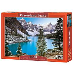 Foto van Castorland puzzel the jewel of rockies canada - 1000 stukjes