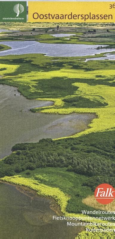 Foto van Falk staatsbosbeheer wandelkaart 36.np oostvaardersplassen - pakket (9789028703865)