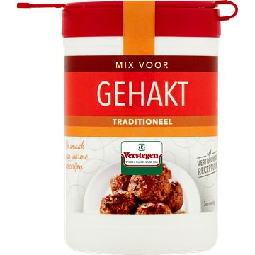 Foto van Verstegen mix voor gehakt traditioneel 90g bij jumbo