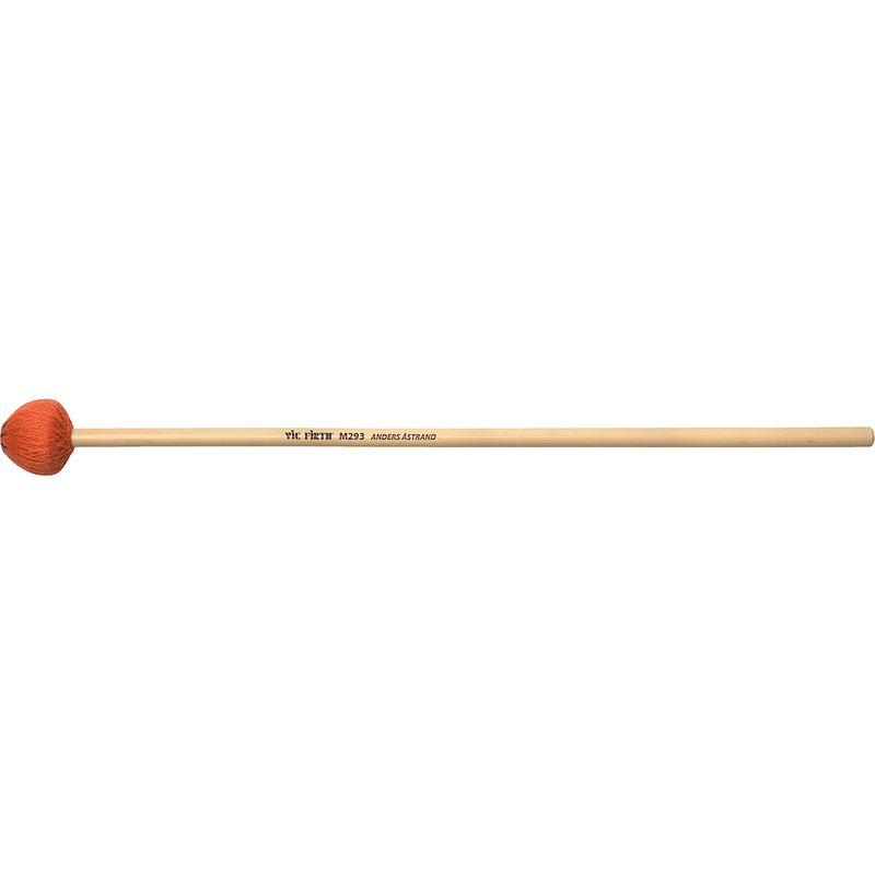 Foto van Vic firth anders åstrand hard signature mallet oranje