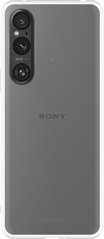 Foto van Just in case soft design sony xperia 1 v back cover transparant