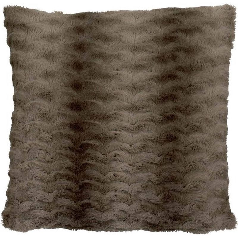 Foto van Dutch decor tomy - kussenhoes taupe 45x45 cm - bruin