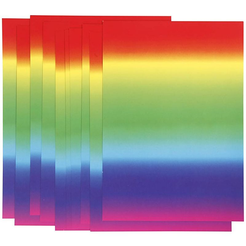 Foto van Creotime regenboogpapier a4 21 x 29,7 cm 10 stuks