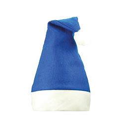 Foto van Kerstmuts - blauw - vilt - one size - 200 stuks