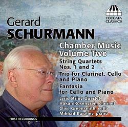 Foto van Gerard schurmann: chamber music volume 2 - cd (5060113442208)