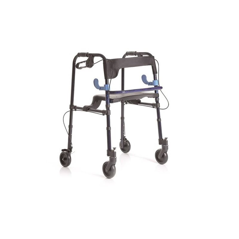 Foto van Moretti opvouwbare rollator met 4 wielen