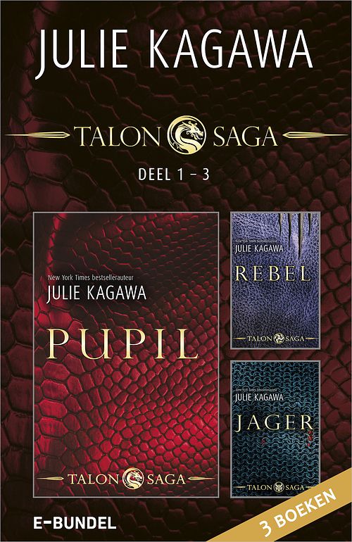 Foto van Talon 1 - 3 - pupil - rebel - jager - julie kagawa - ebook (9789402751710)