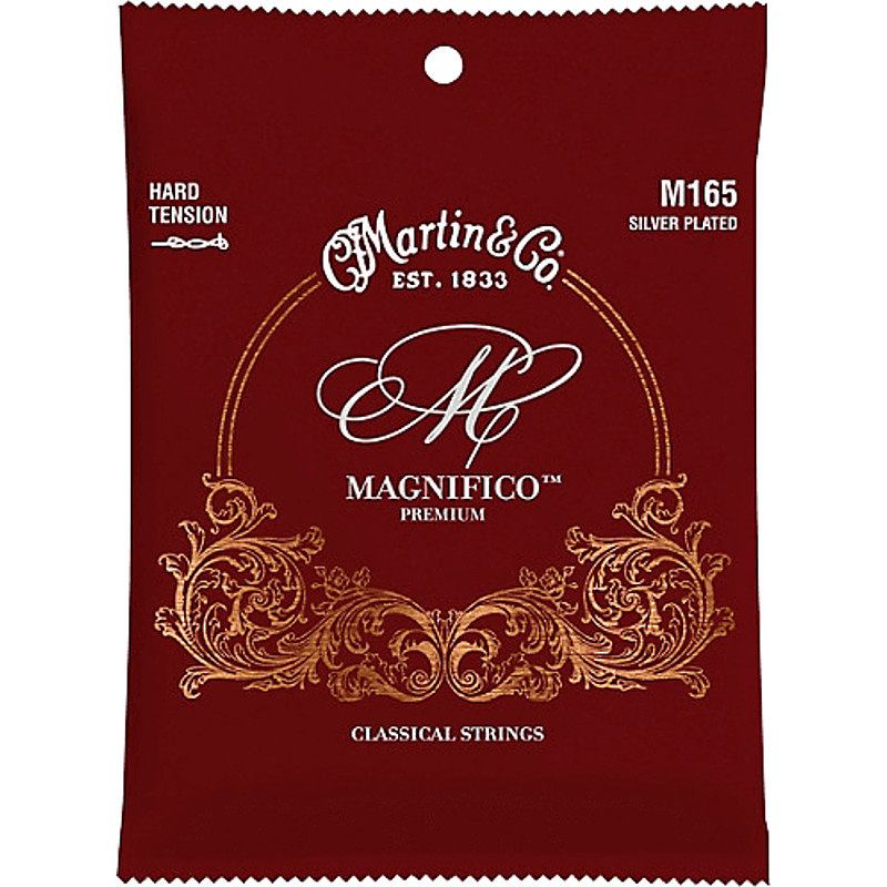 Foto van Martin strings magnifico premium silver plated hard tension