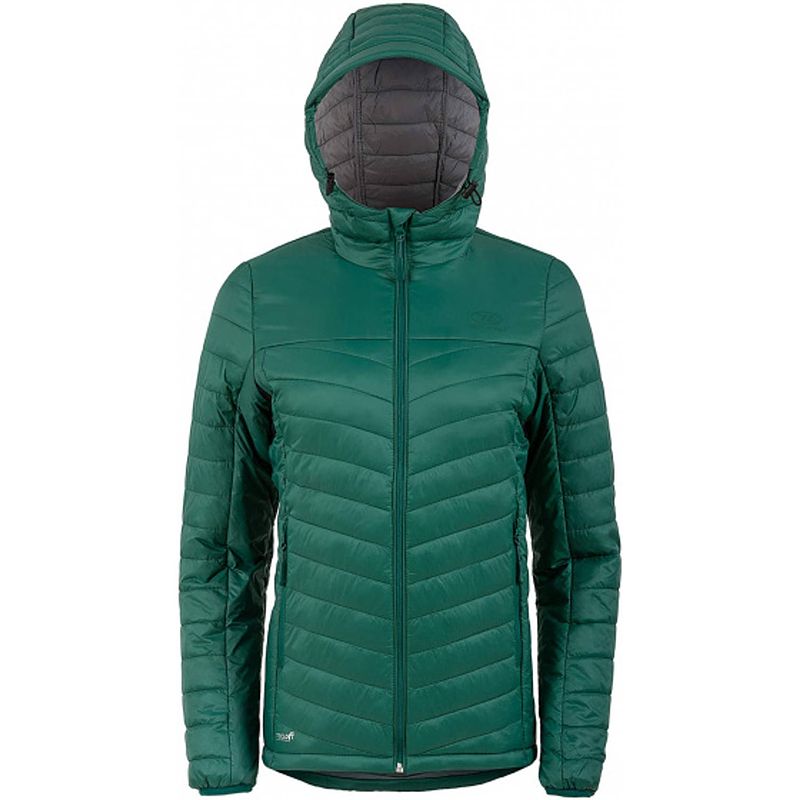 Foto van Outdoorjas lewis dames nylon groen maat s