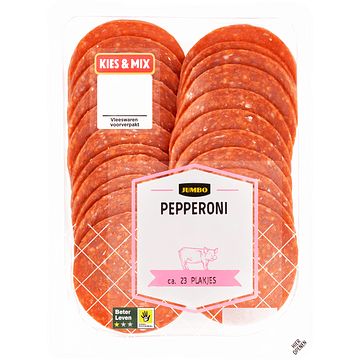 Foto van Jumbo pepperoni 140g aanbieding bij jumbo | 2 voor 5.00