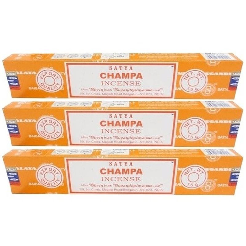 Foto van 3x nag champa wierook champa 15 gram - wierookstokjes