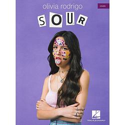 Foto van Hal leonard olivia rodrigo sour songboek voor ukelele