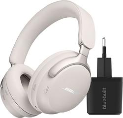 Foto van Bose quietcomfort ultra headphones wit + oplader