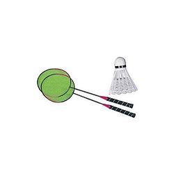 Foto van Toyrific badmintonset zwart 2 stuks