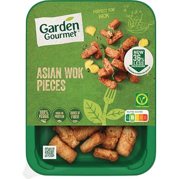 Foto van Garden gourmet asian wok pieces 160g bij jumbo