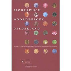 Foto van Biografisch woordenboek gelderland / deel 9 -