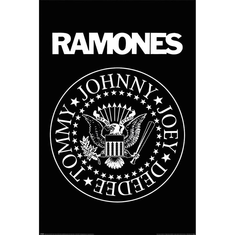 Foto van Pyramid ramones logo poster 61x91,5cm