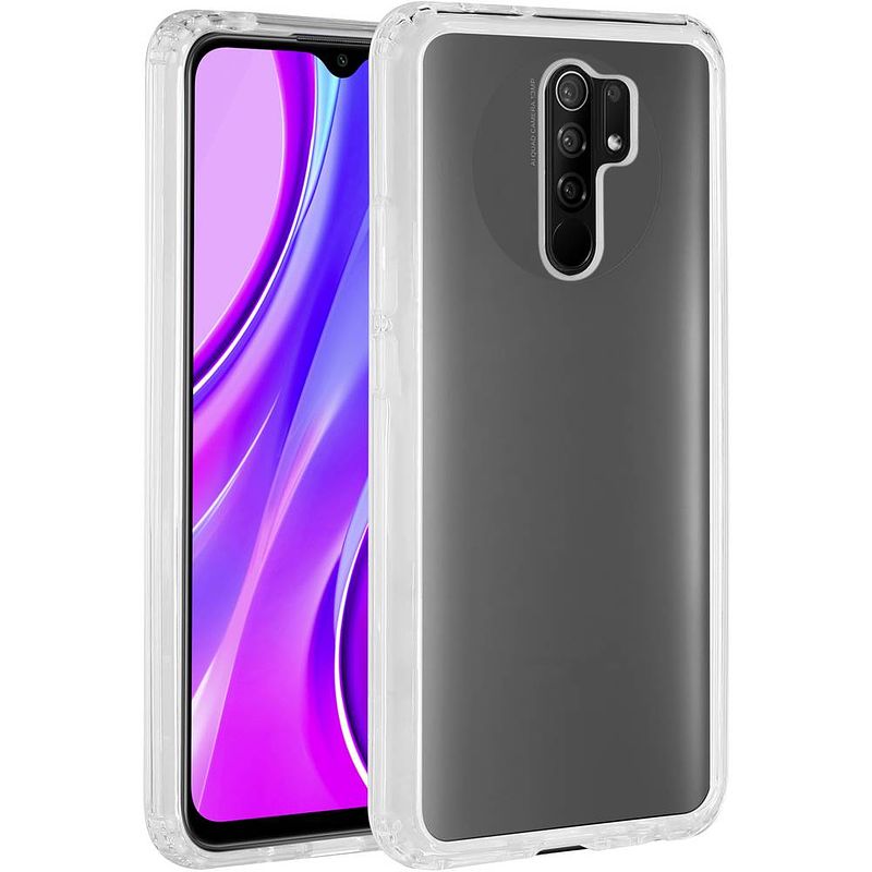 Foto van Vivanco safe steady backcover xiaomi redmi 9 transparant