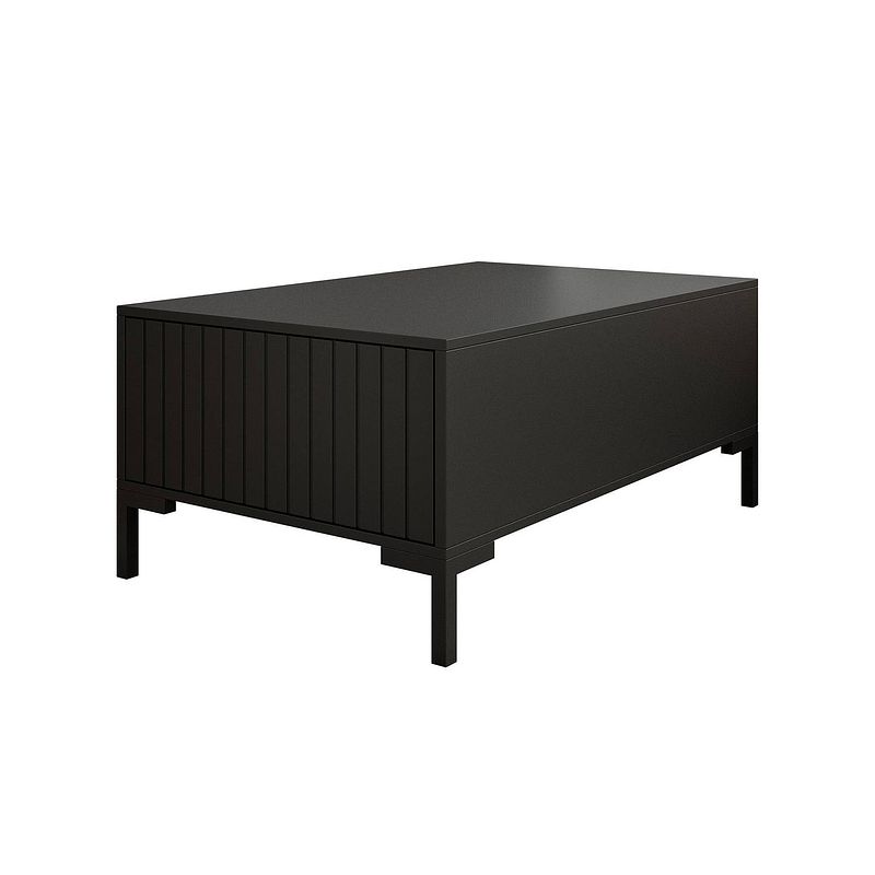 Foto van Meubella salontafel lemon - zwart - 105 cm