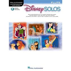 Foto van Hal leonard disney solos - flute instrumental play-along voor dwarsfluit