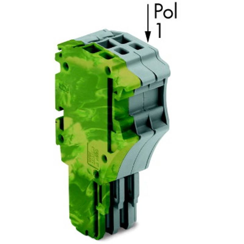 Foto van Wago 2020-103/000-037 connector, female 50 stuk(s)