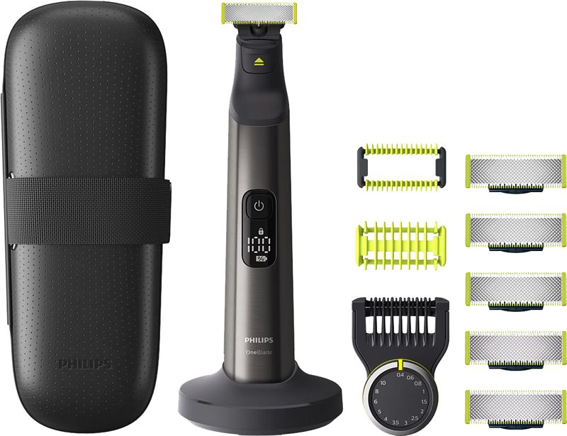 Foto van Philips oneblade pro qp6650/30 + 5 mesjes