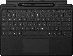 Foto van Microsoft surface pro type cover met slim pen zwart qwerty